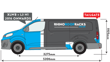 Dispatch 2016 onwards XLWB Tailgate