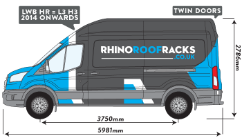 Transit 2014 on LWB High roof