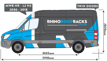 Sprinter 2006 - 2018 MWB High Roof