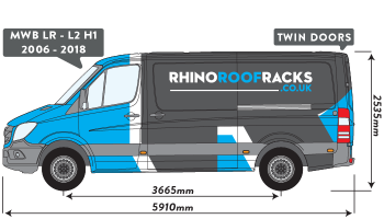 Sprinter 2006 - 2018 MWB Low Roof