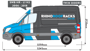 Sprinter 2006 - 2018 SWB High Roof