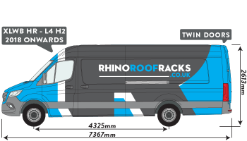 Sprinter 2018 onwards XLWB High Roof