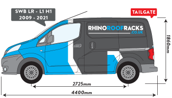 NV200 SWB Tailgate