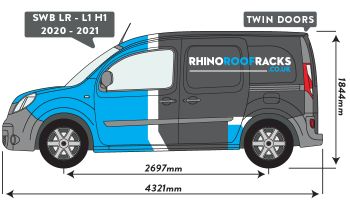 NV250 SWB Twin Rear Doors