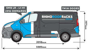 NV300 SWB Low Roof Twin Rear Doors