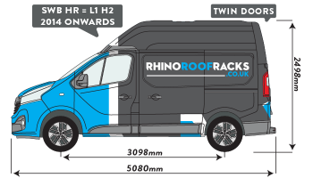 Trafic 2014 onwards SWB High Roof 