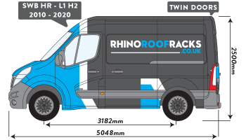 Movano 2010 - 2020 SWB High Roof