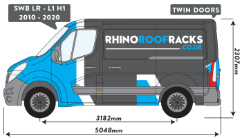 Movano 2010 - 2020 SWB Low Roof