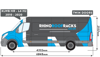 Movano 2010 - 2020 XLWB High Roof