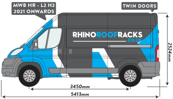 Movano 2021 onwards MWB High Roof