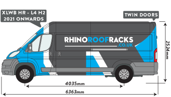 Movano 2021 onwards XLWB High Roof