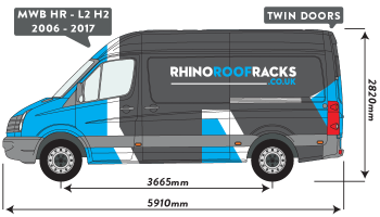 Crafter 2006 - 2017 MWB High Roof