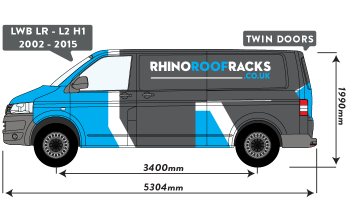 T5 Transporter LWB Twin Rear Doors