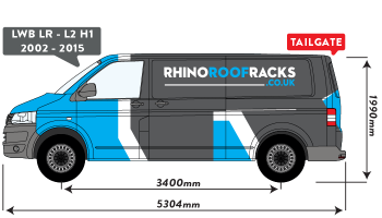 T5 Transporter LWB Tailgate