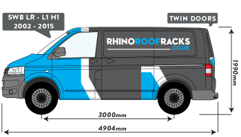 T5 Transporter SWB Twin Rear Doors