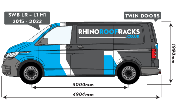 T6 Transporter SWB Twin Rear Doors