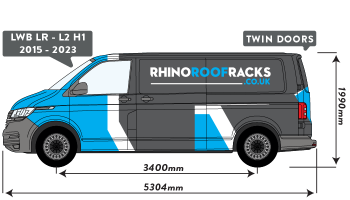 T6 Transporter LWB Twin Rear Doors