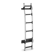 Rhino Aluminium 6 Step Rear Door Ladder - AL6-LK34 - (inc bespoke fitting kit) - Transit Custom